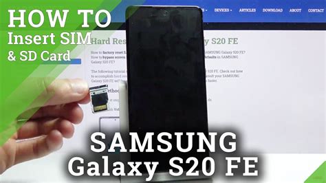 samsung s20 fe sd card|Expand Storage On Samsung S20 FE: I.
